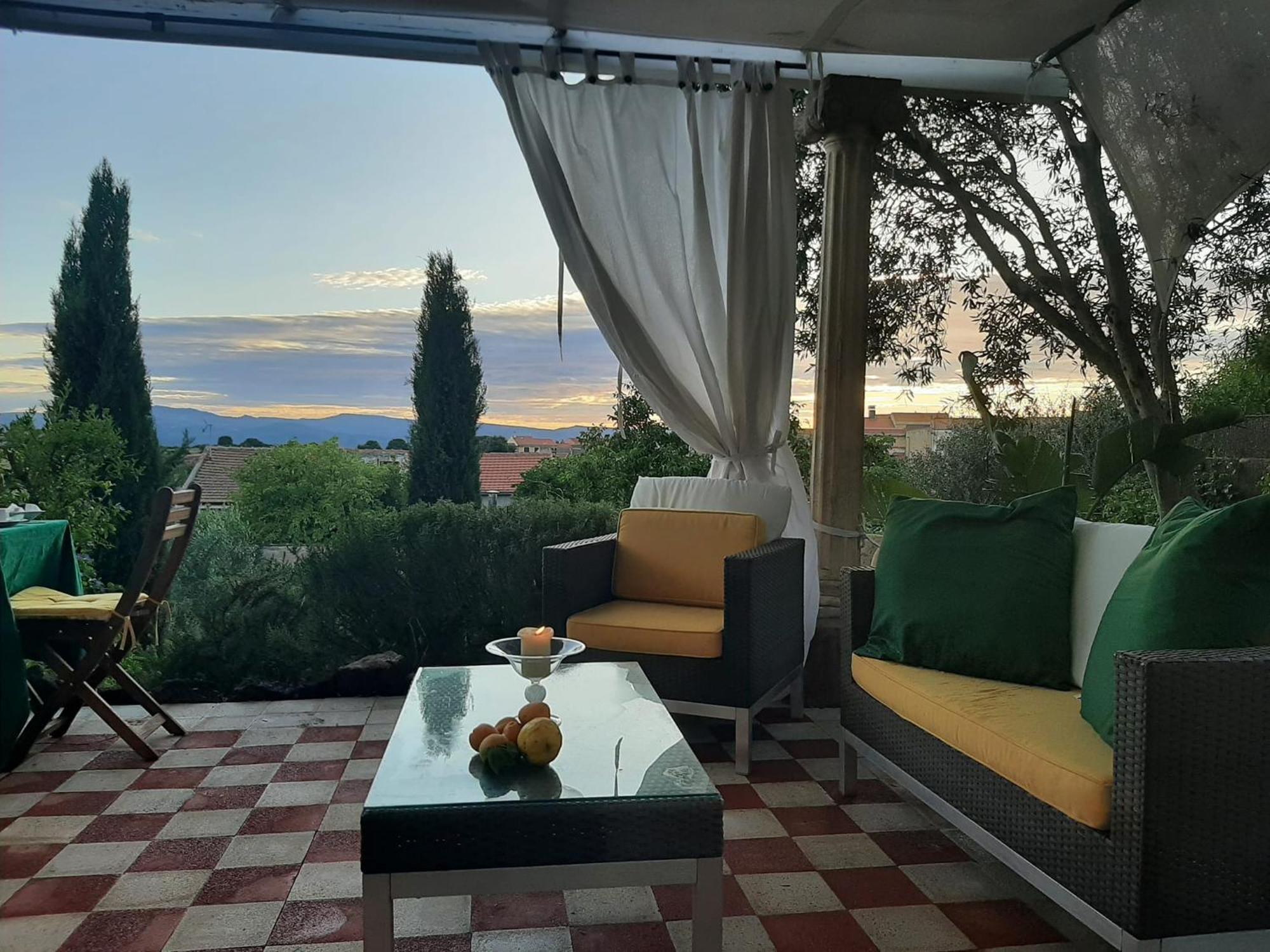 B&B Il Giardino Del Barone Pozzomaggiore Exteriör bild